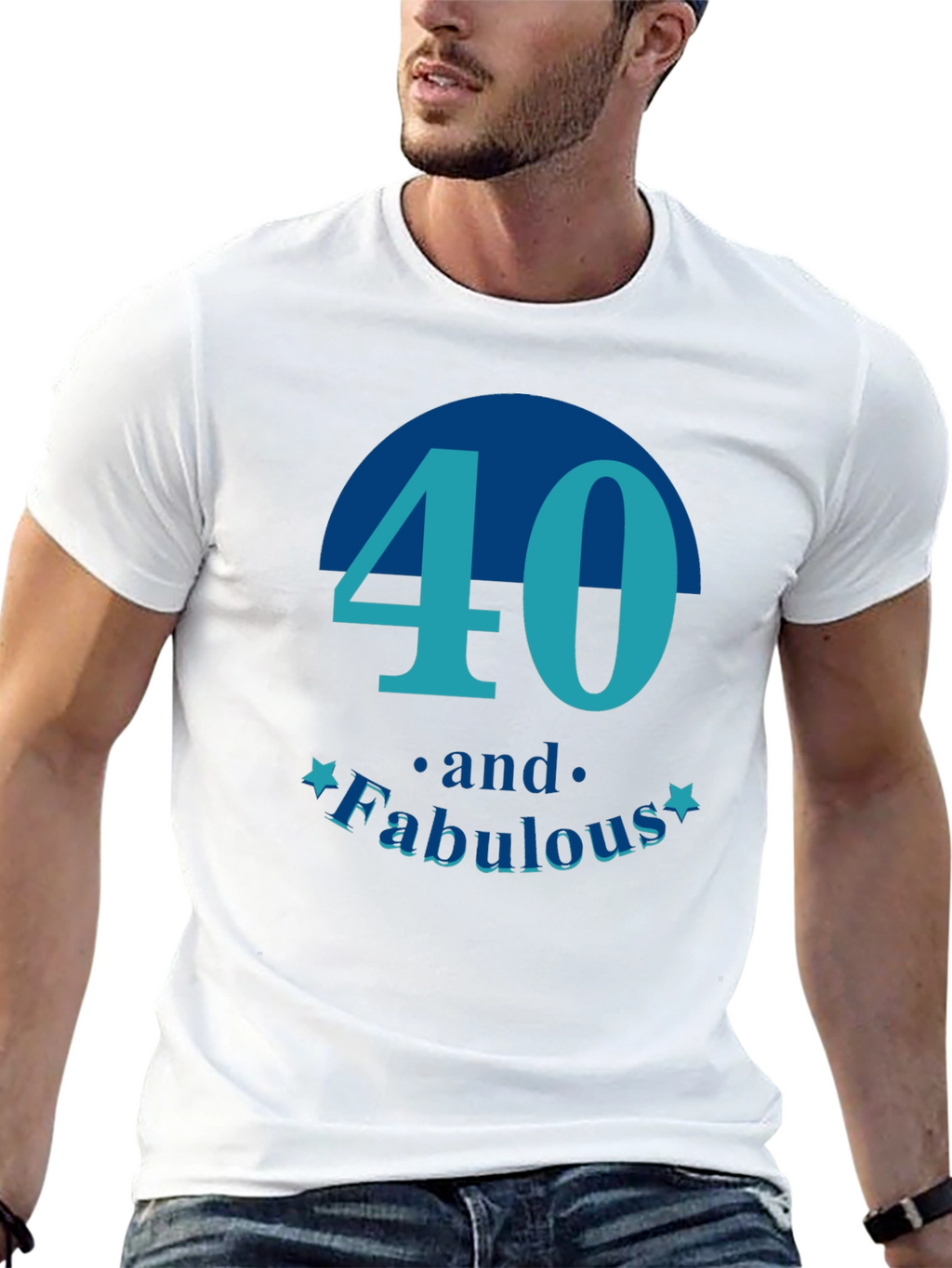 40 and Fabulous T-Shirt - Birthday Gift