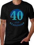 40 and Fabulous T-Shirt - Birthday Gift