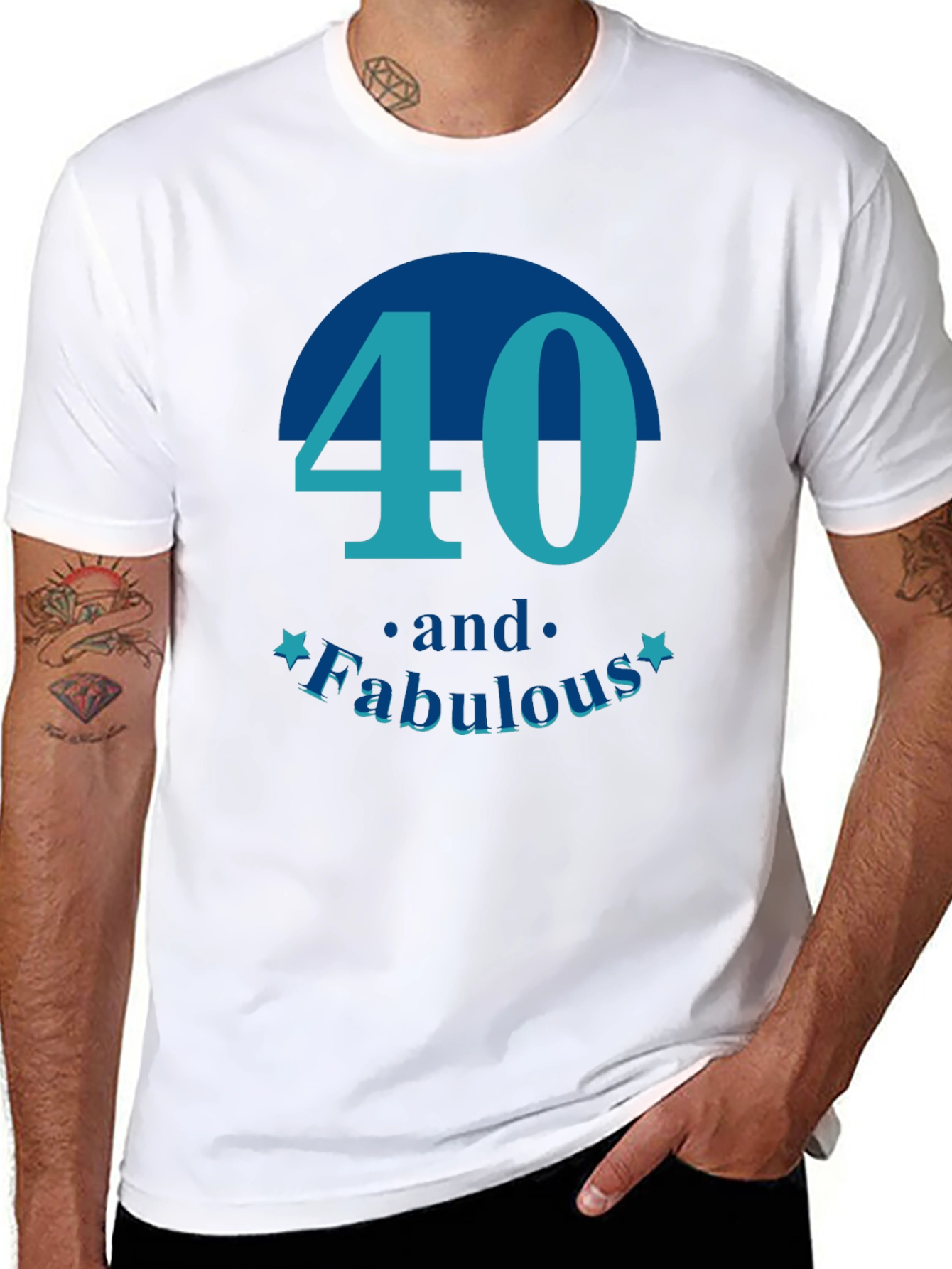 40 and Fabulous T-Shirt - Birthday Gift
