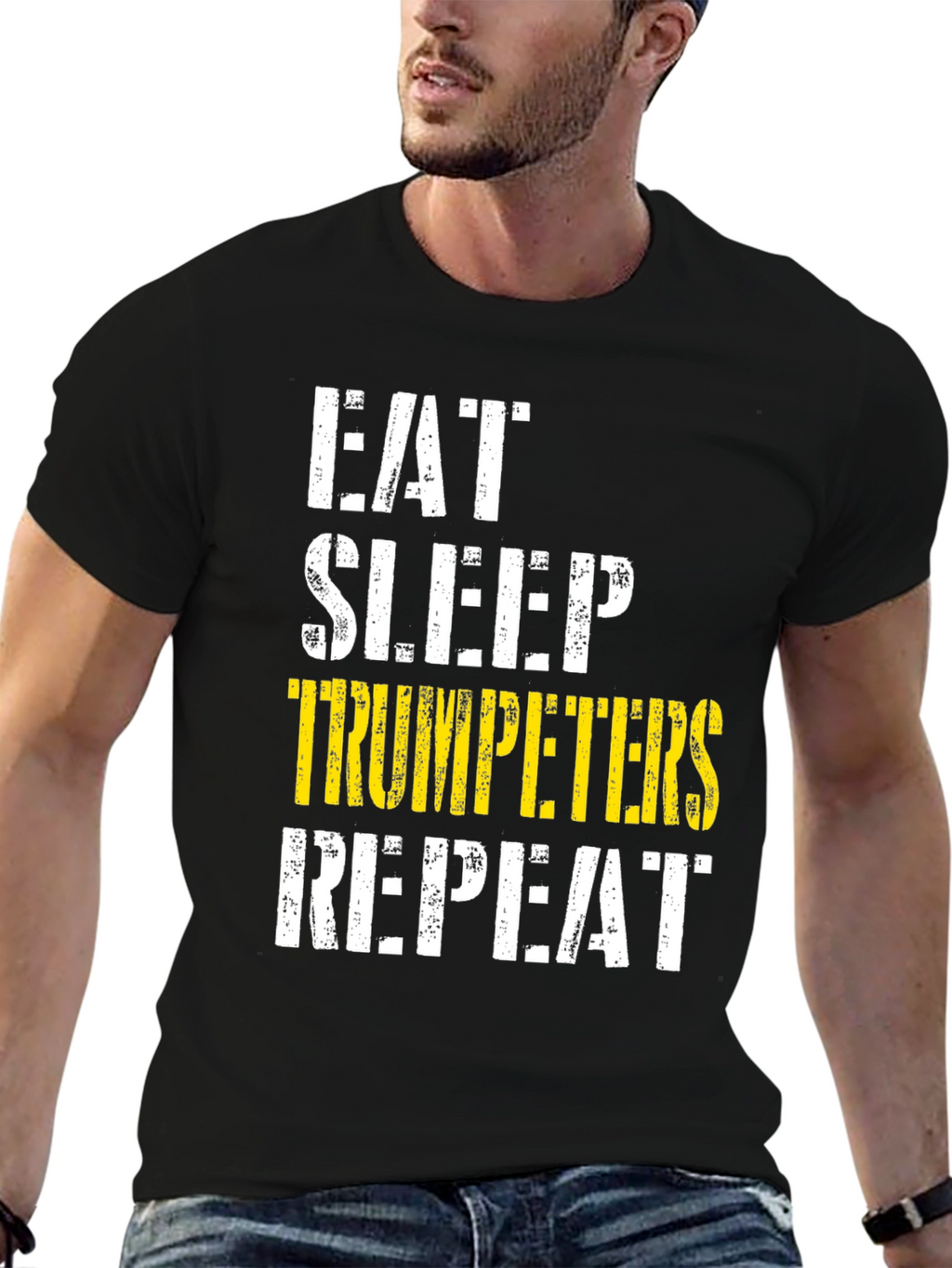 Eat Sleep Trumpeters Repeat T-Shirt