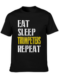 Eat Sleep Trumpeters Repeat T-Shirt