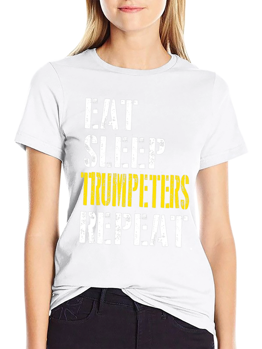Eat Sleep Trumpeters Repeat T-Shirt