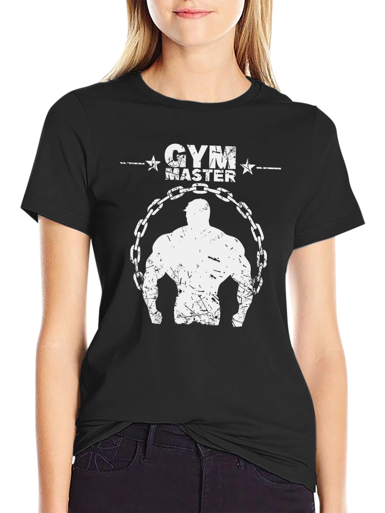 Gym Master Graphic Tee - Bodybuilding Shirt