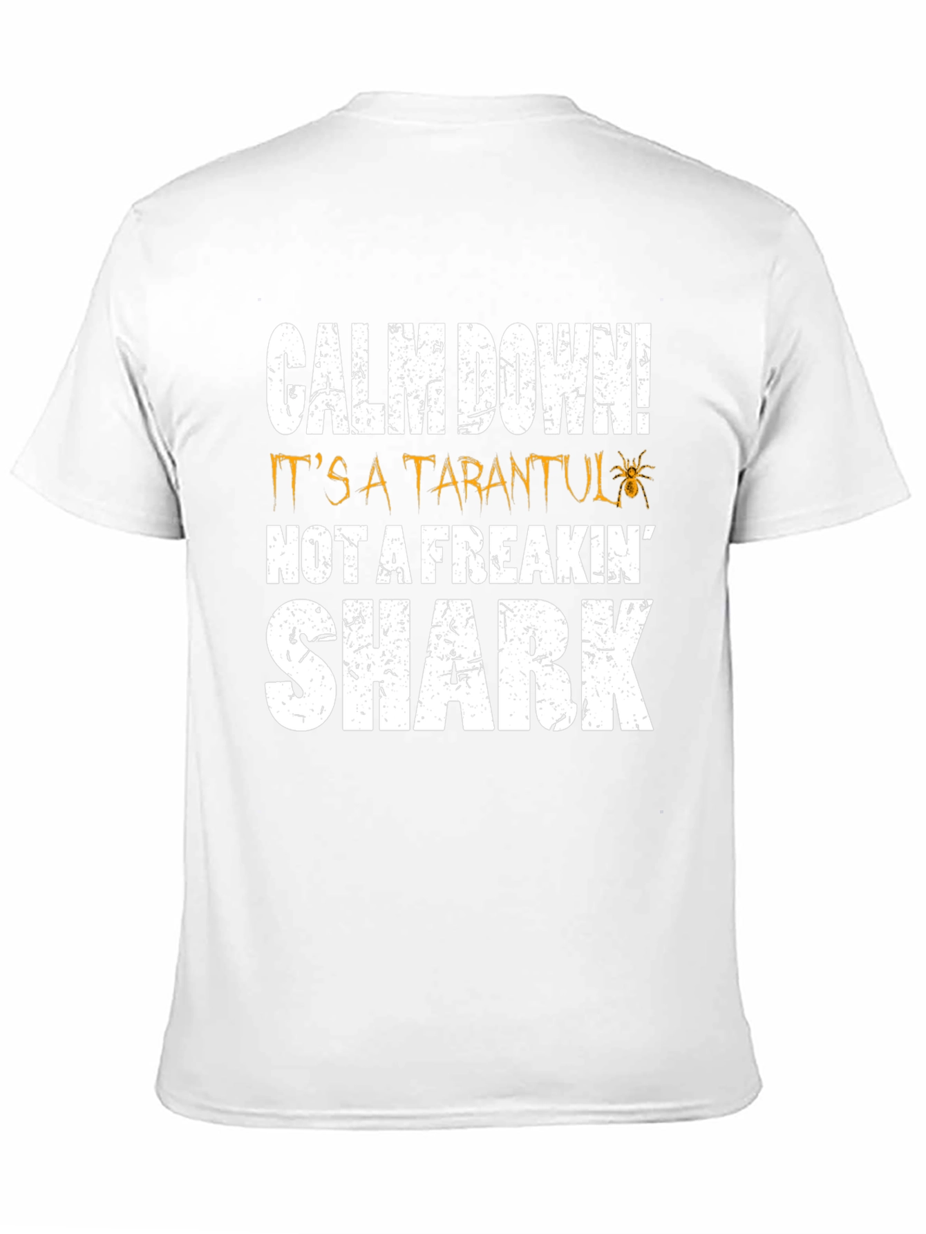 Calm Down Tarantula Graphic T-Shirt Funny Tee