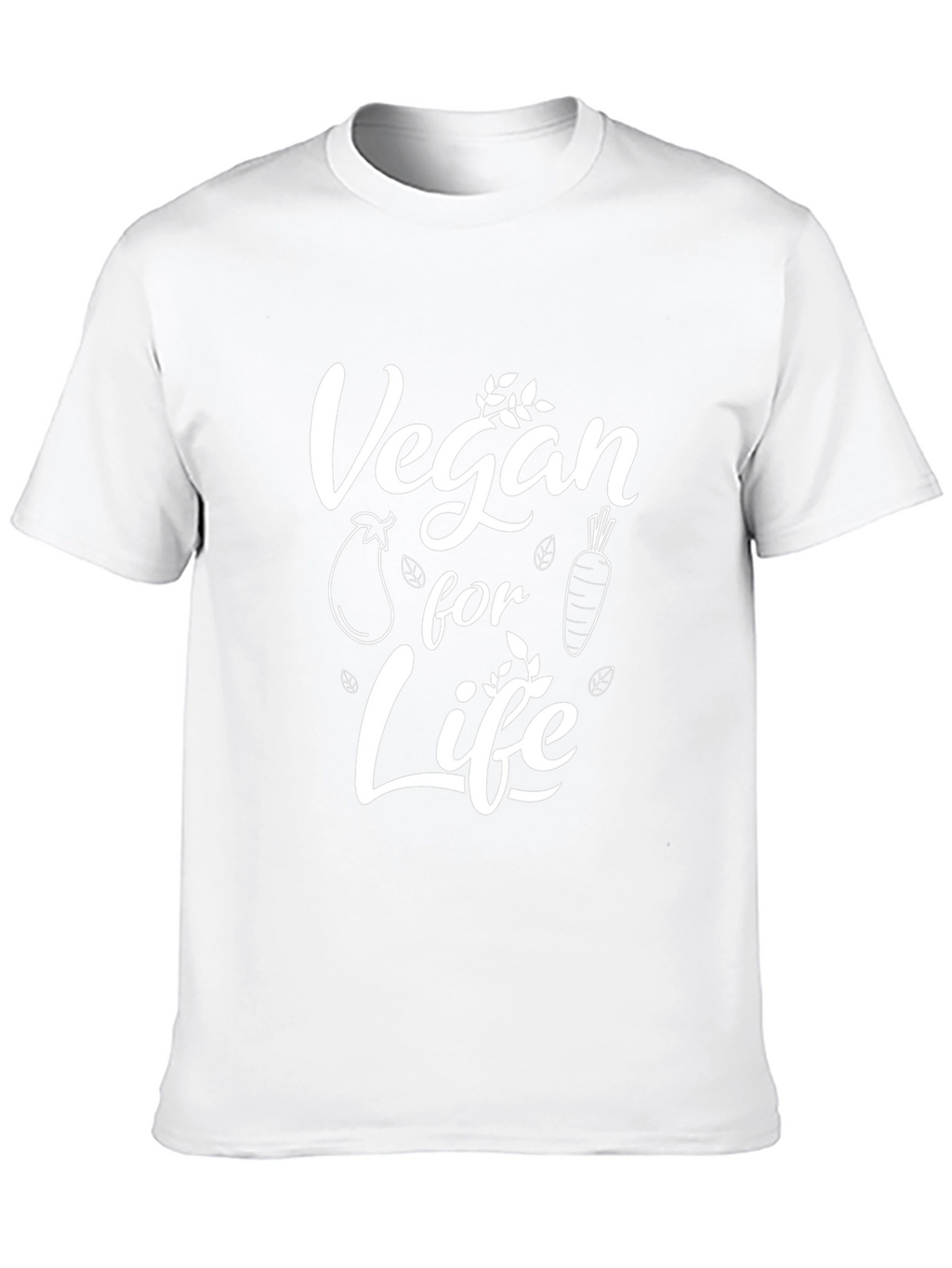 Vegan for Life T-Shirt - Black
