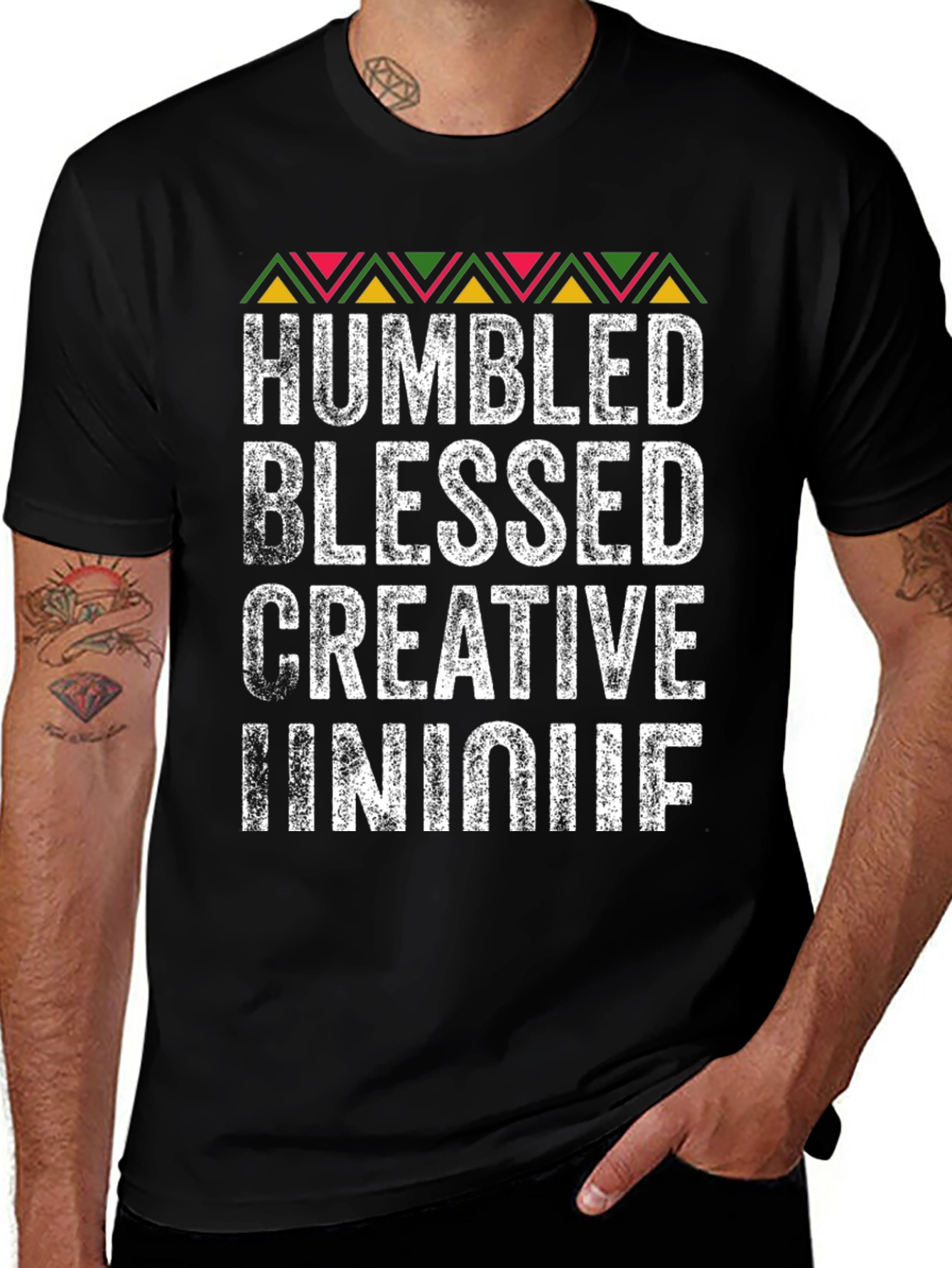 Humbled Blessed Creative Unique Graphic Tee