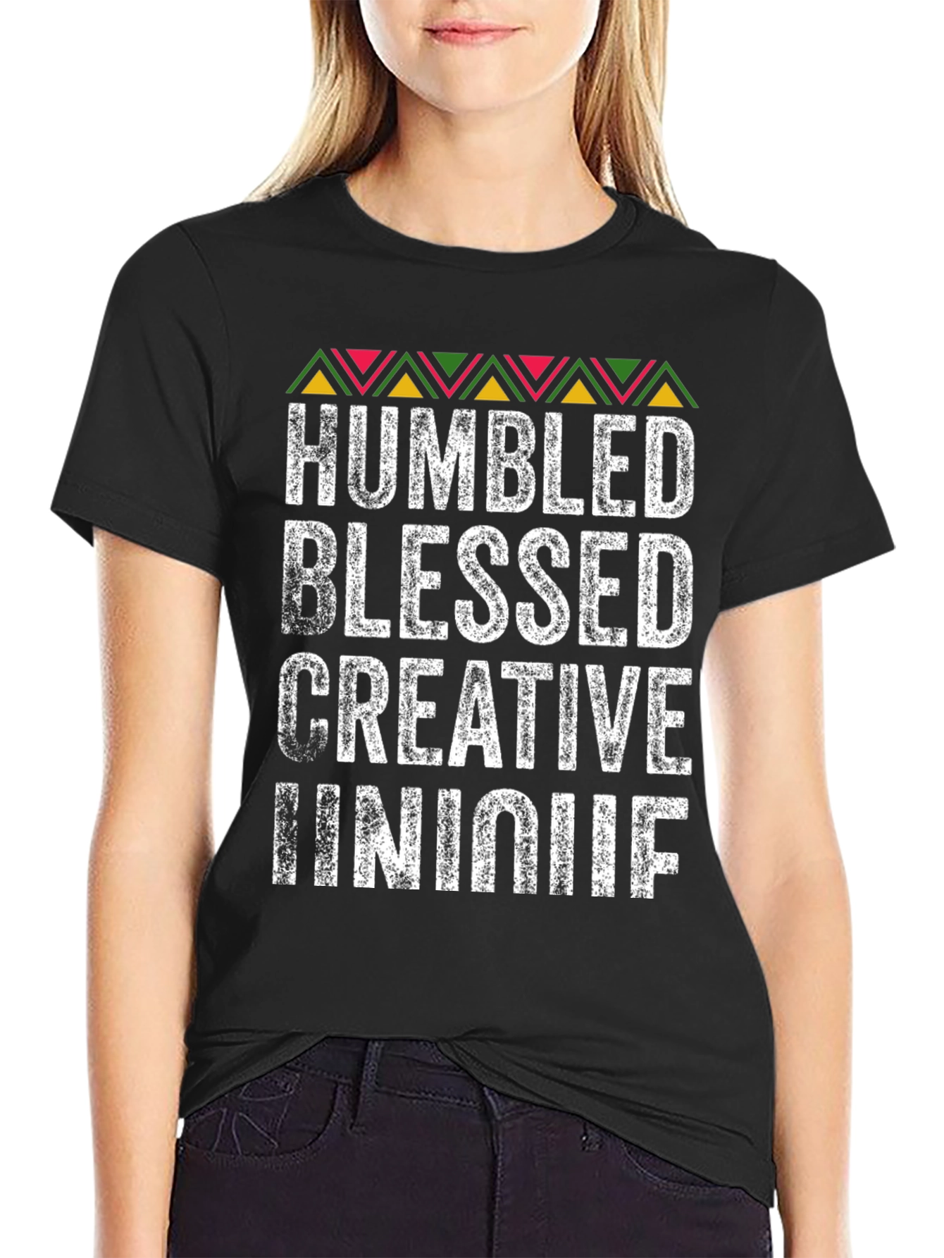 Humbled Blessed Creative Unique Graphic Tee