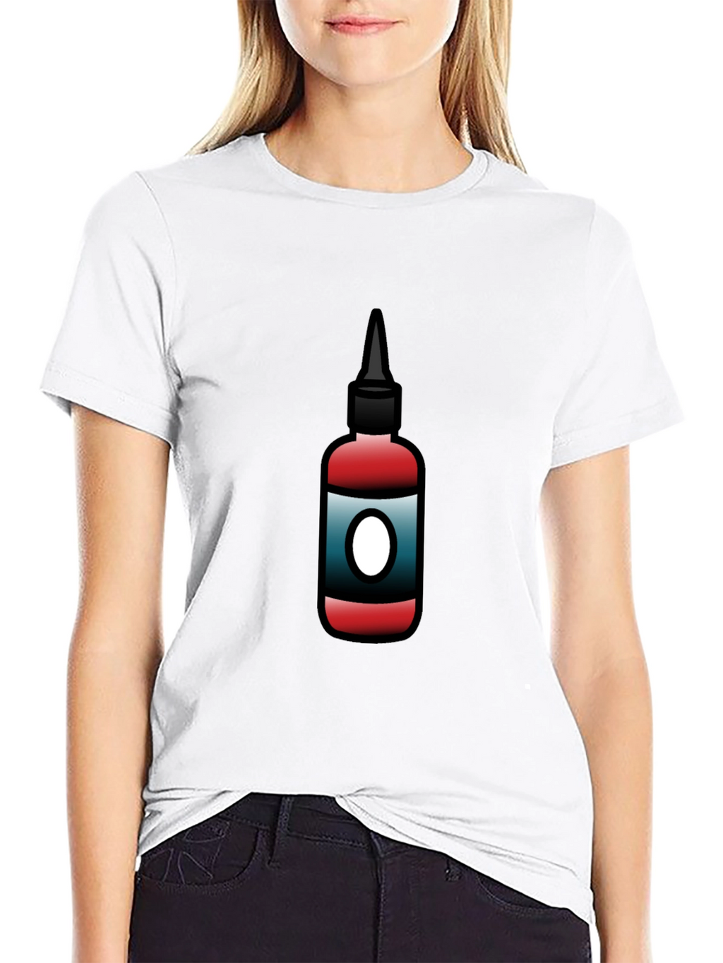 Tattoo Ink Bottle Graphic Tee - Cool Artist Design