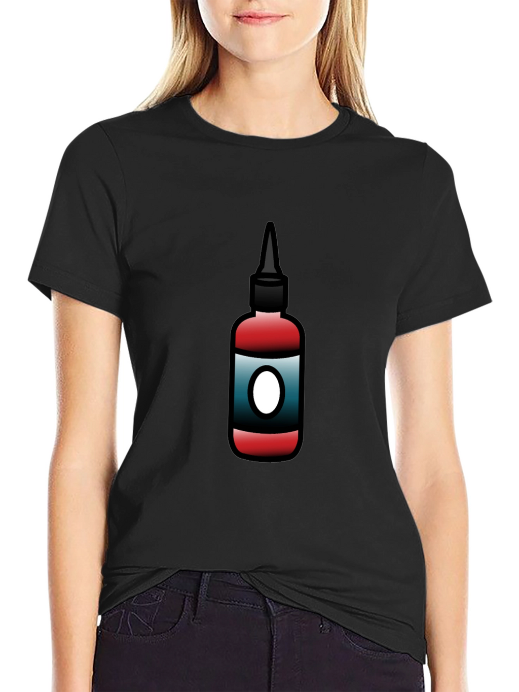 Tattoo Ink Bottle Graphic Tee - Cool Artist Design