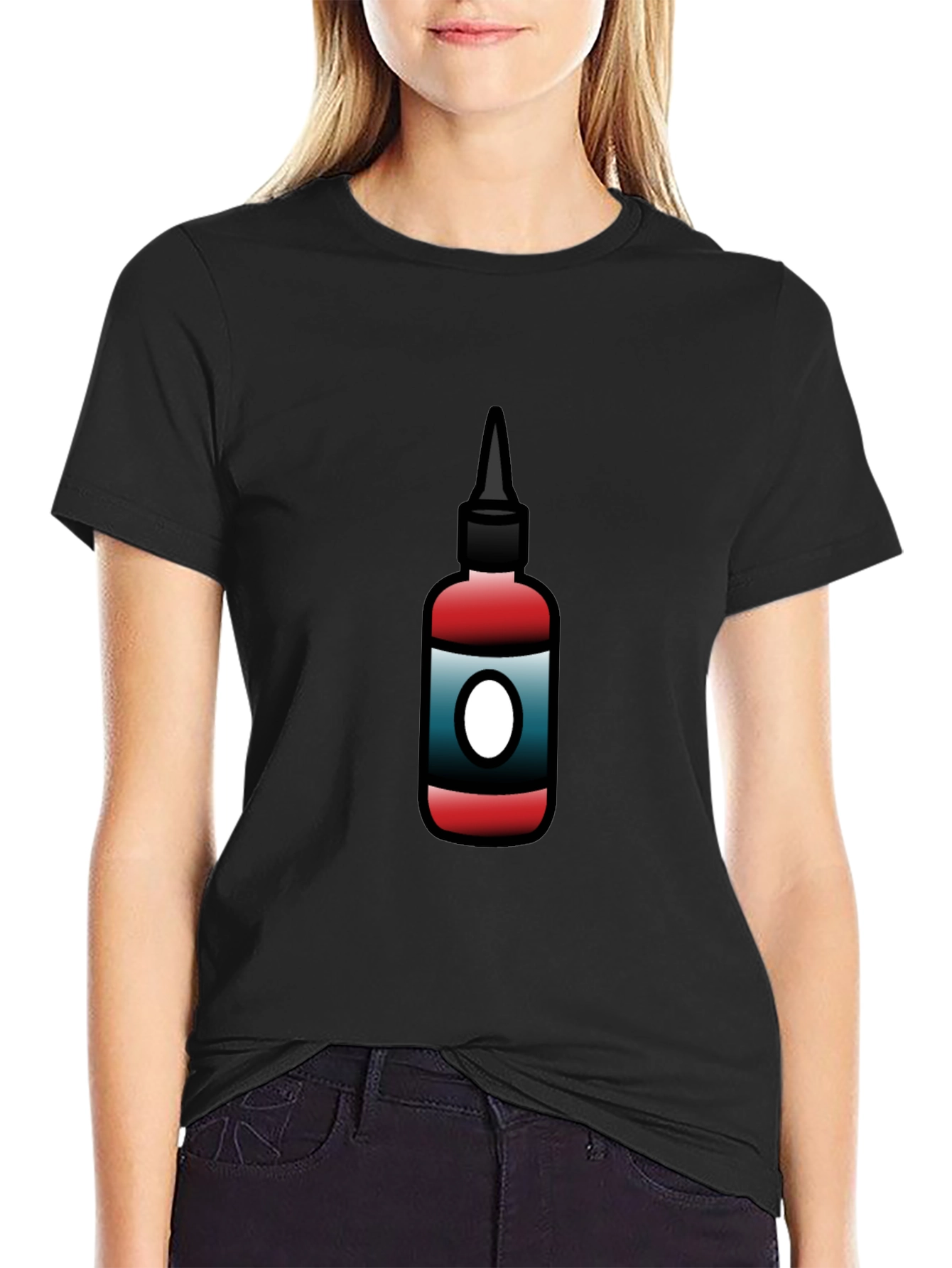 Tattoo Ink Bottle Graphic Tee - Cool Artist Design