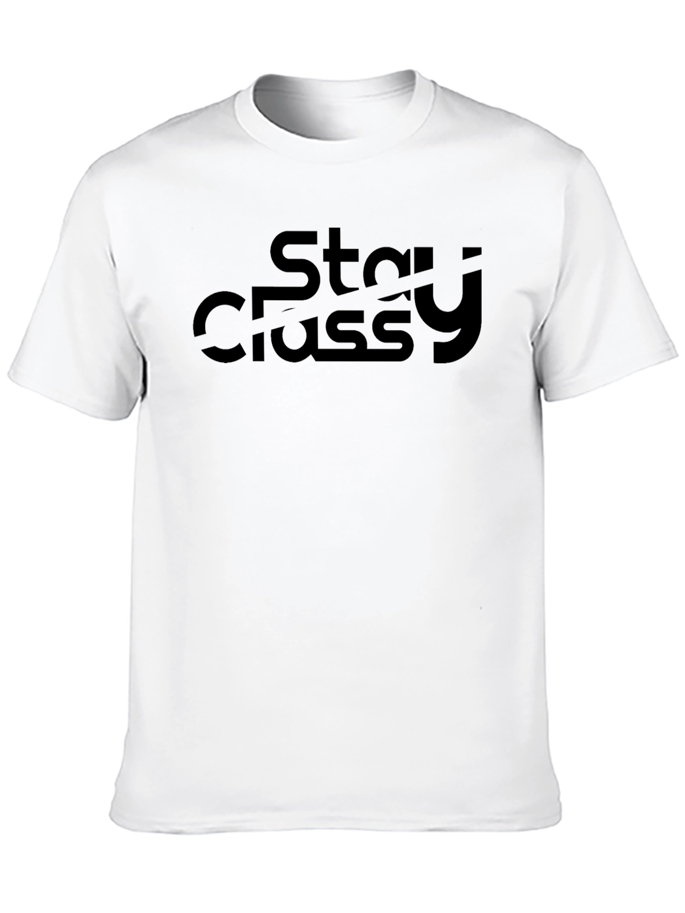 Stay Classy Black Graphic Tee