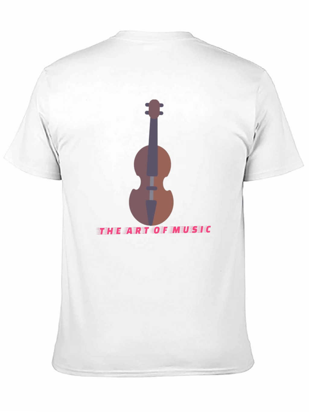 Art of Music T-Shirt - Black Musical Instrument Design