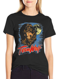 Teen Wolf Graphic T-Shirt - Classic Movie Tee