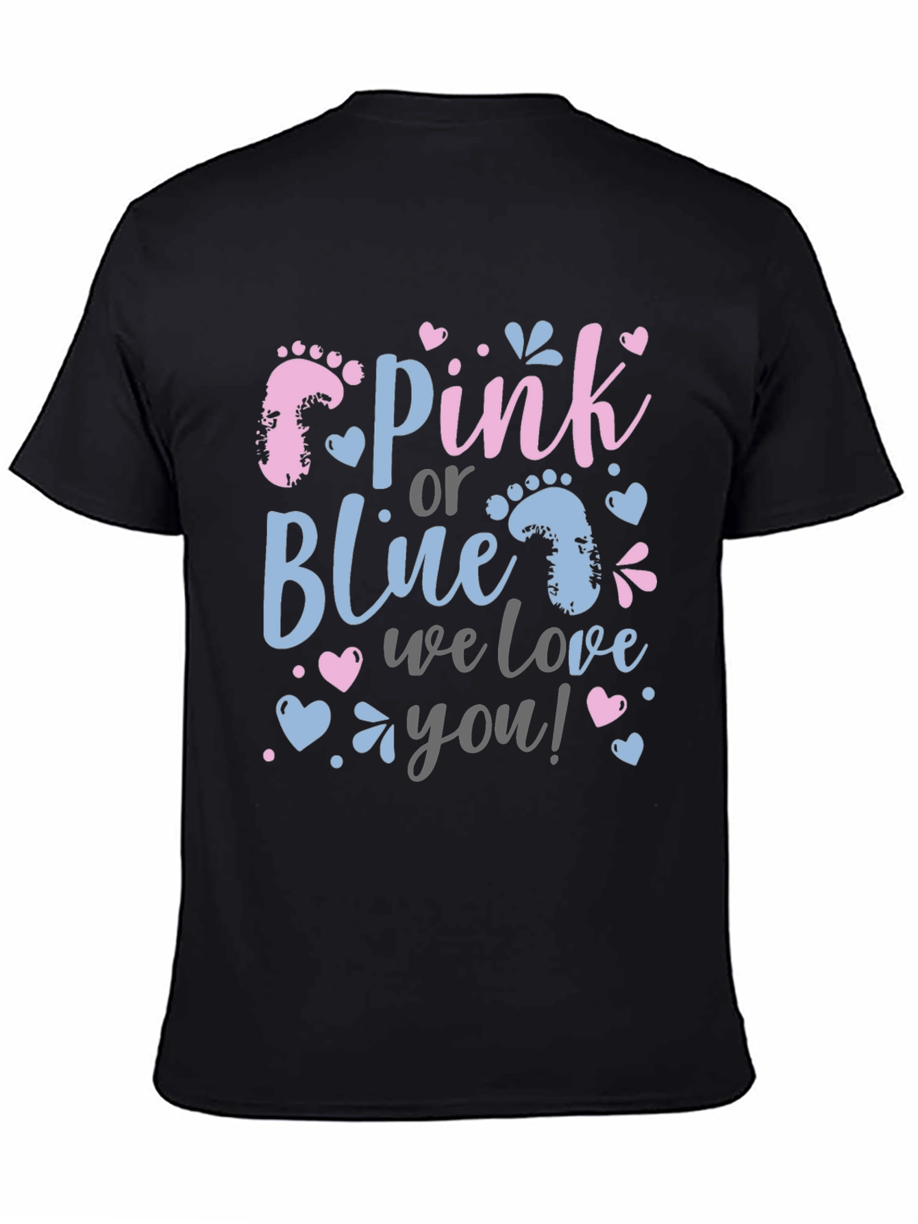 Pink or Blue Gender Reveal T-Shirt