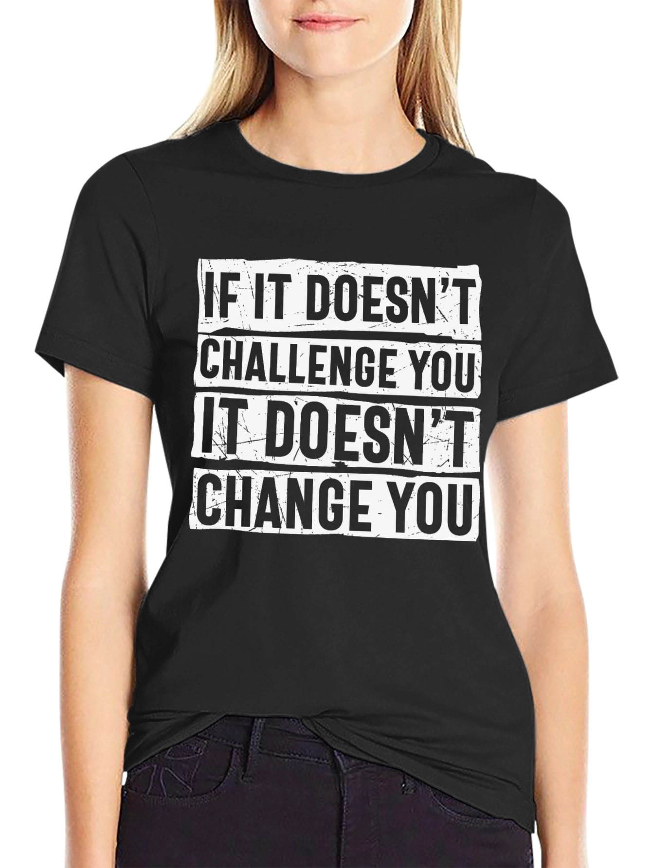 Motivational T-Shirt: Challenge & Change