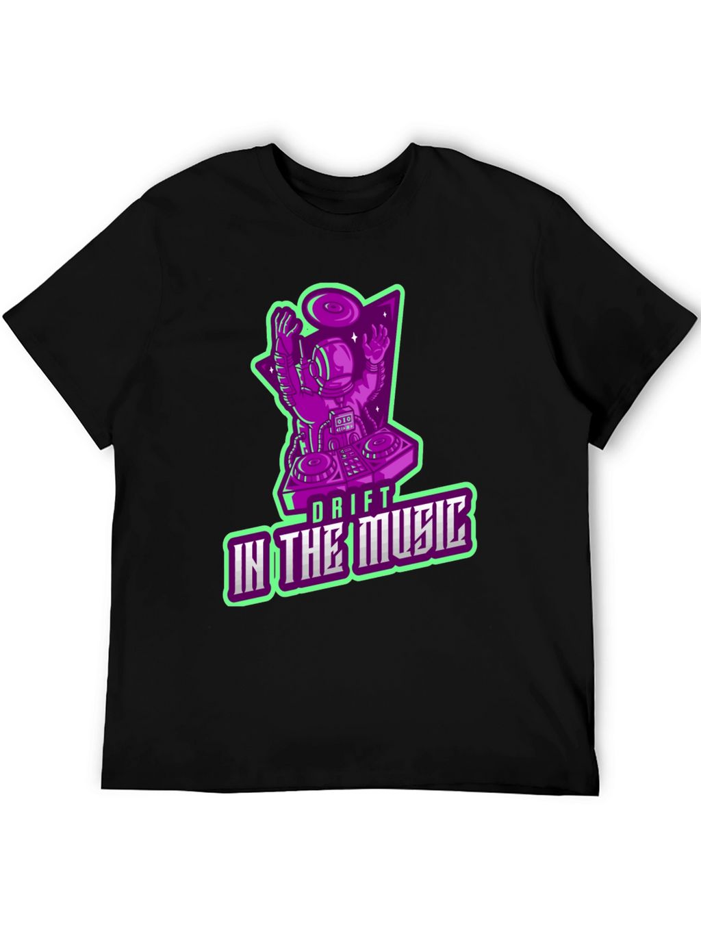 Drift In The Music Graphic T-Shirt