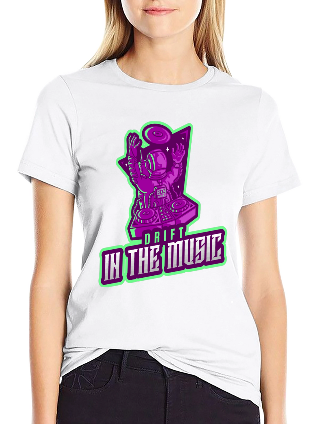 Drift In The Music Graphic T-Shirt