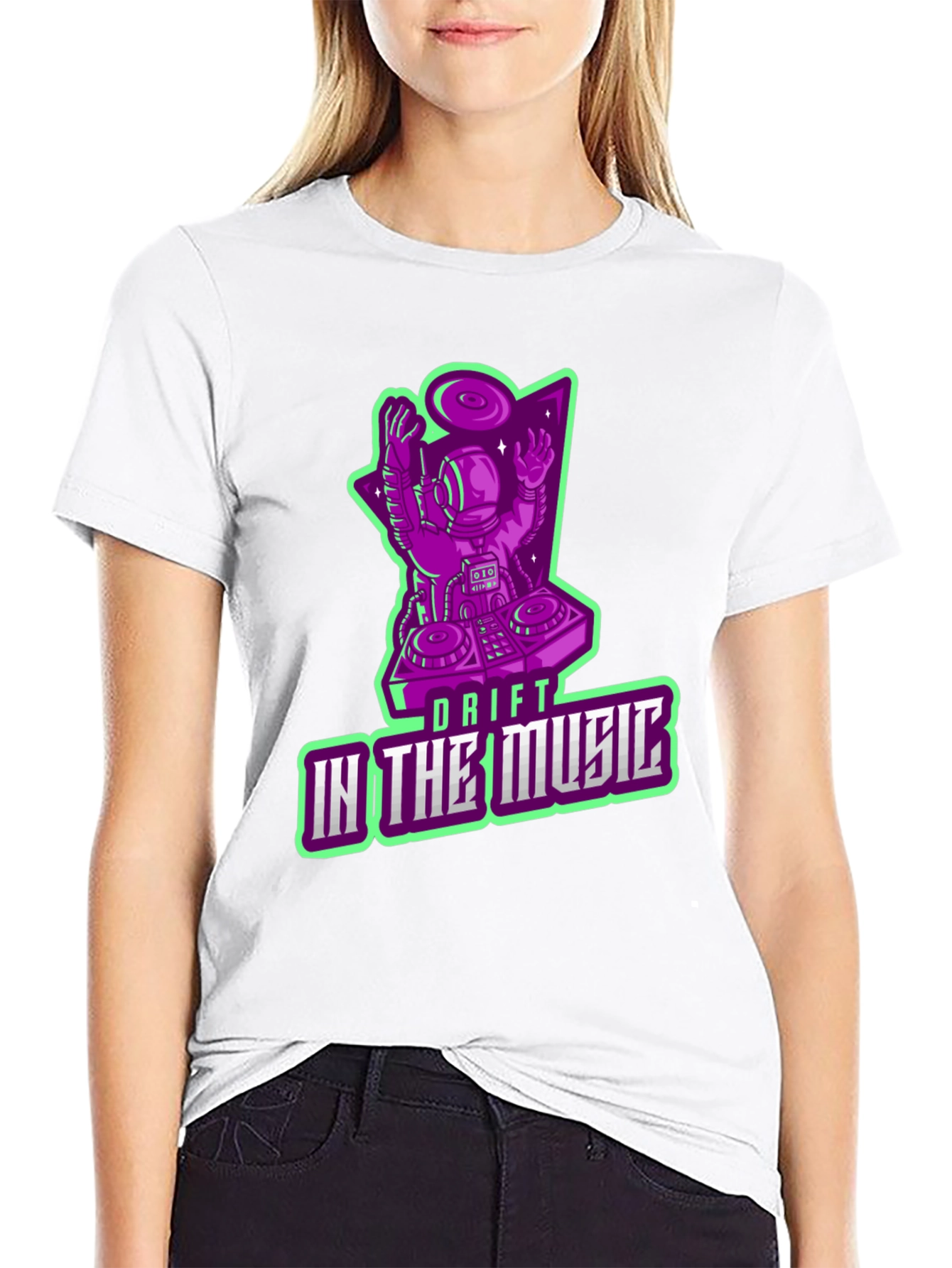 Drift In The Music Graphic T-Shirt