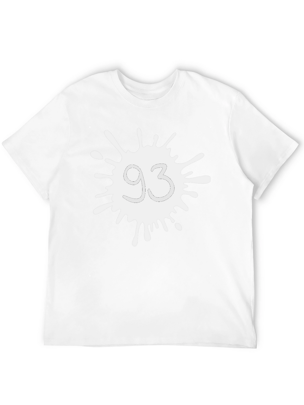 Abstract 93 Design Black Tee