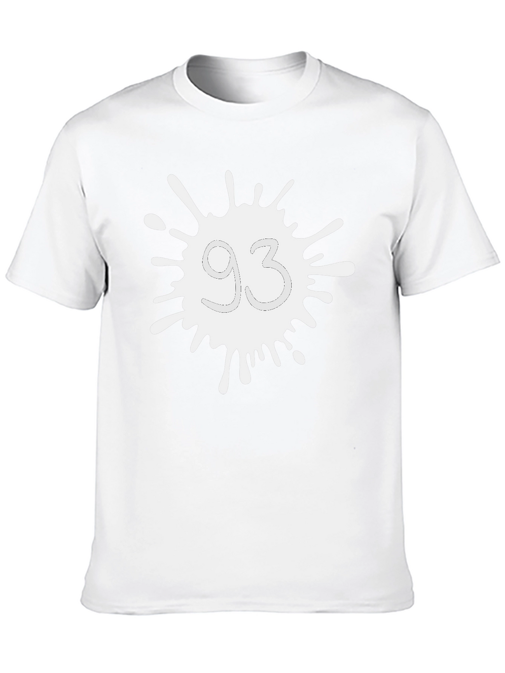 Abstract 93 Design Black Tee