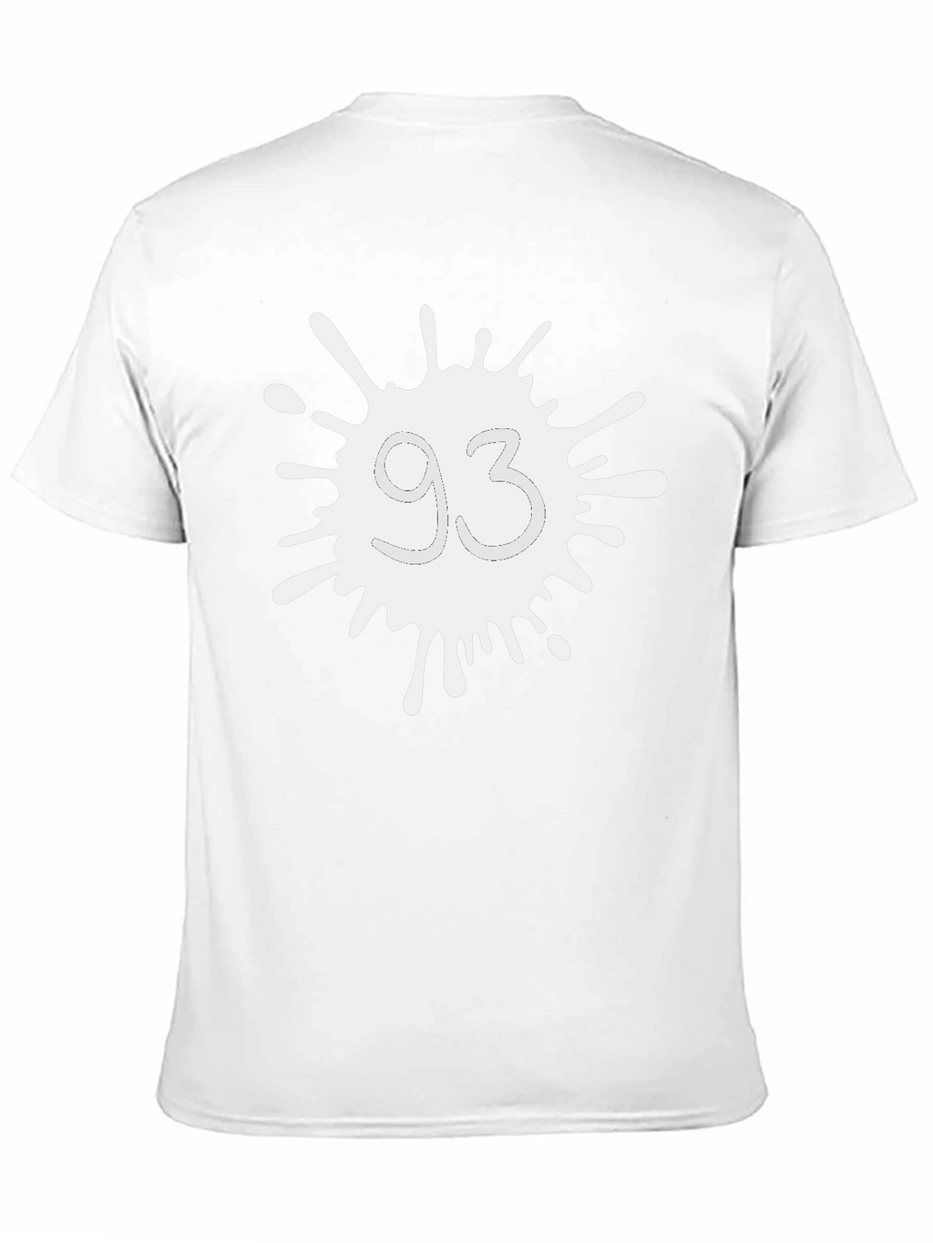 Abstract 93 Design Black Tee
