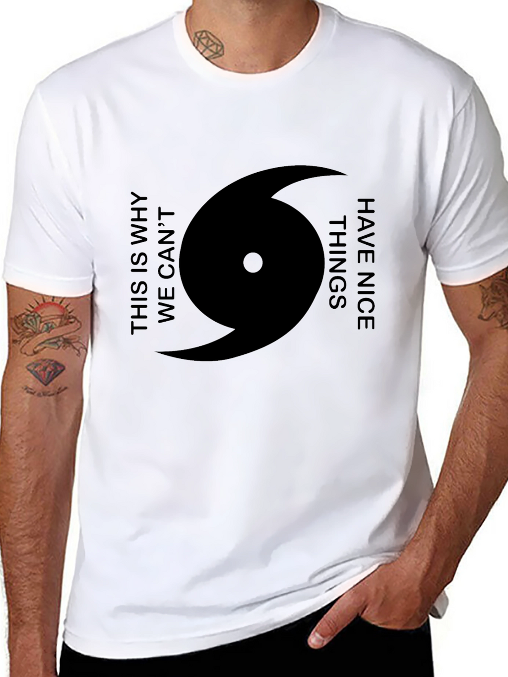 Hurricane Humor Graphic Tee - Nice Things!