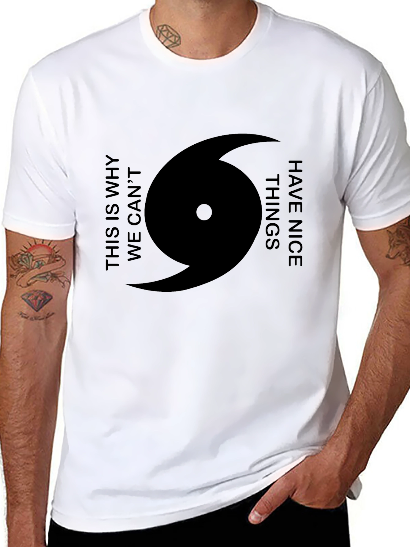 Hurricane Humor Graphic Tee - Nice Things!