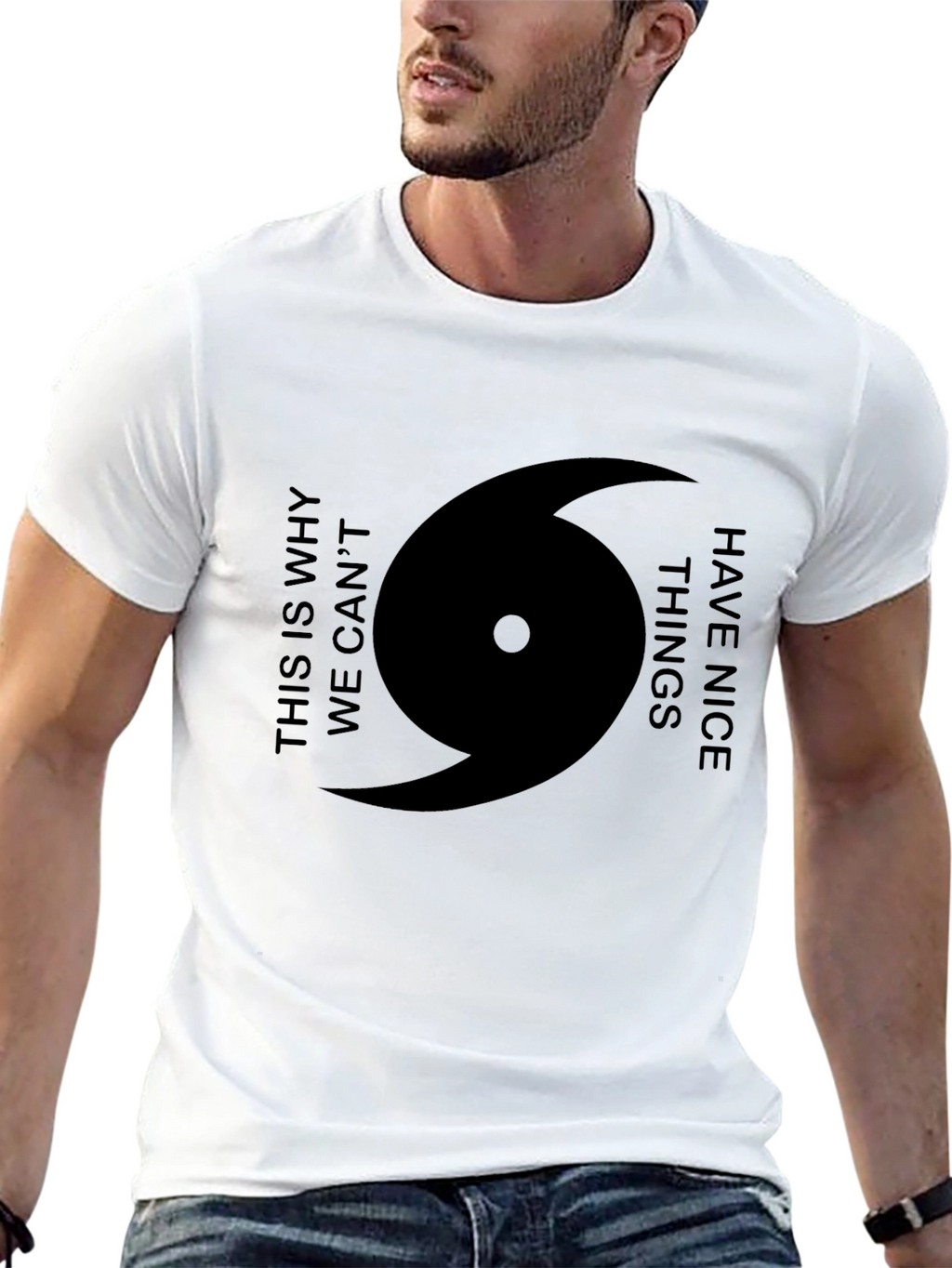 Hurricane Humor Graphic Tee - Nice Things!