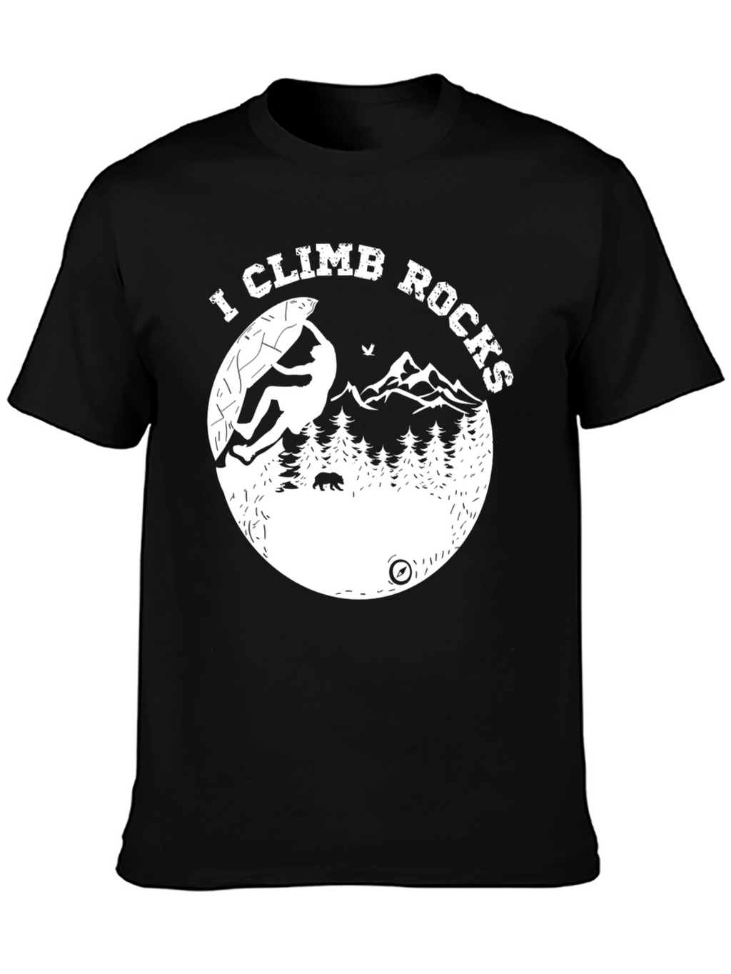 I Climb Rocks T-Shirt - Mountain Adventure Tee