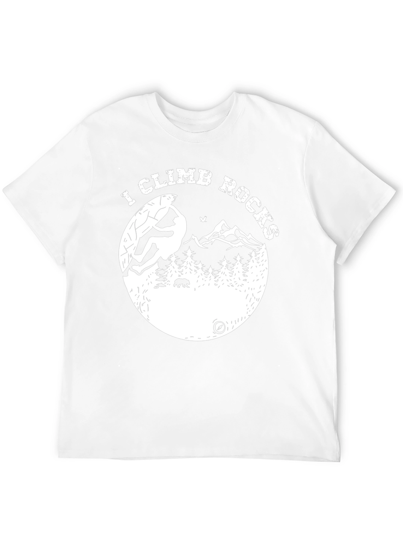 I Climb Rocks T-Shirt - Mountain Adventure Tee