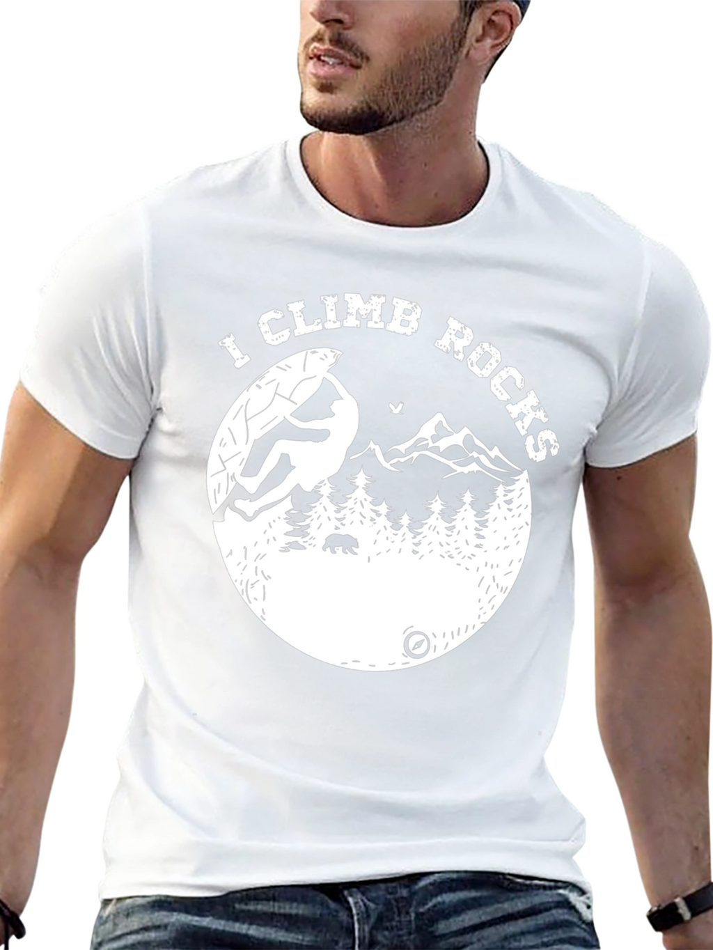 I Climb Rocks T-Shirt - Mountain Adventure Tee