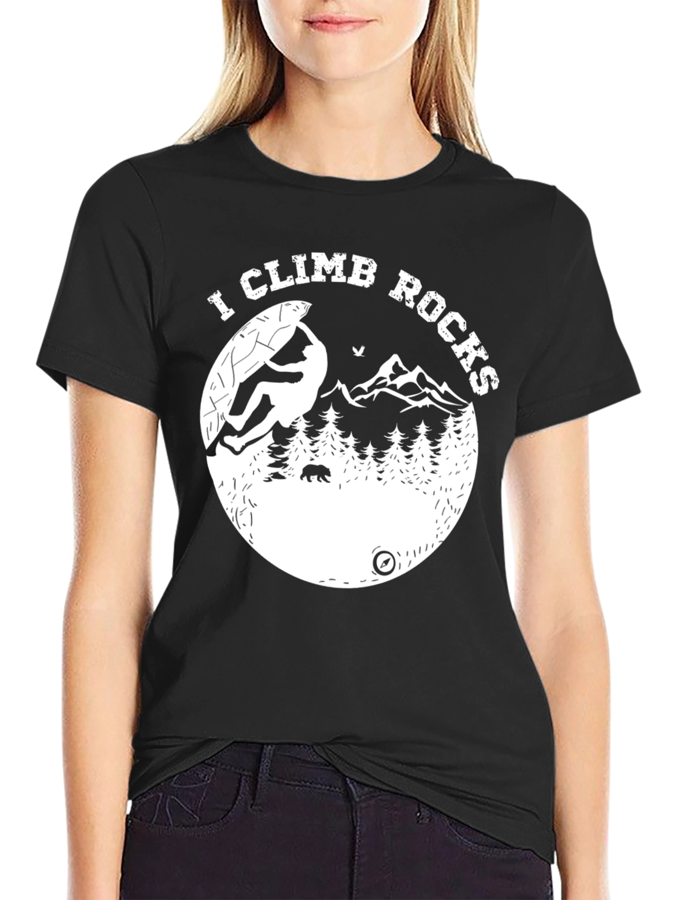 I Climb Rocks T-Shirt - Mountain Adventure Tee