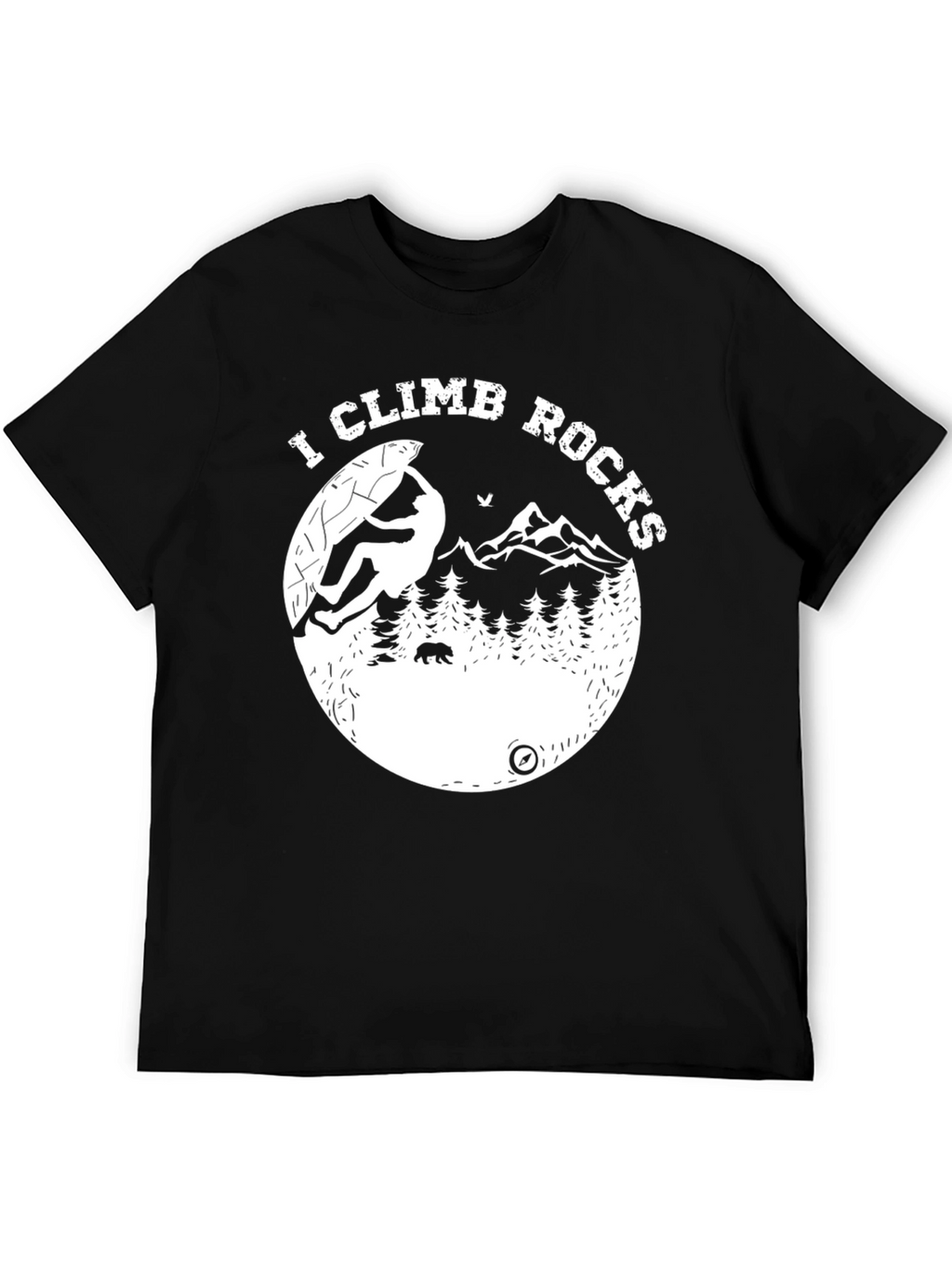 I Climb Rocks T-Shirt - Mountain Adventure Tee