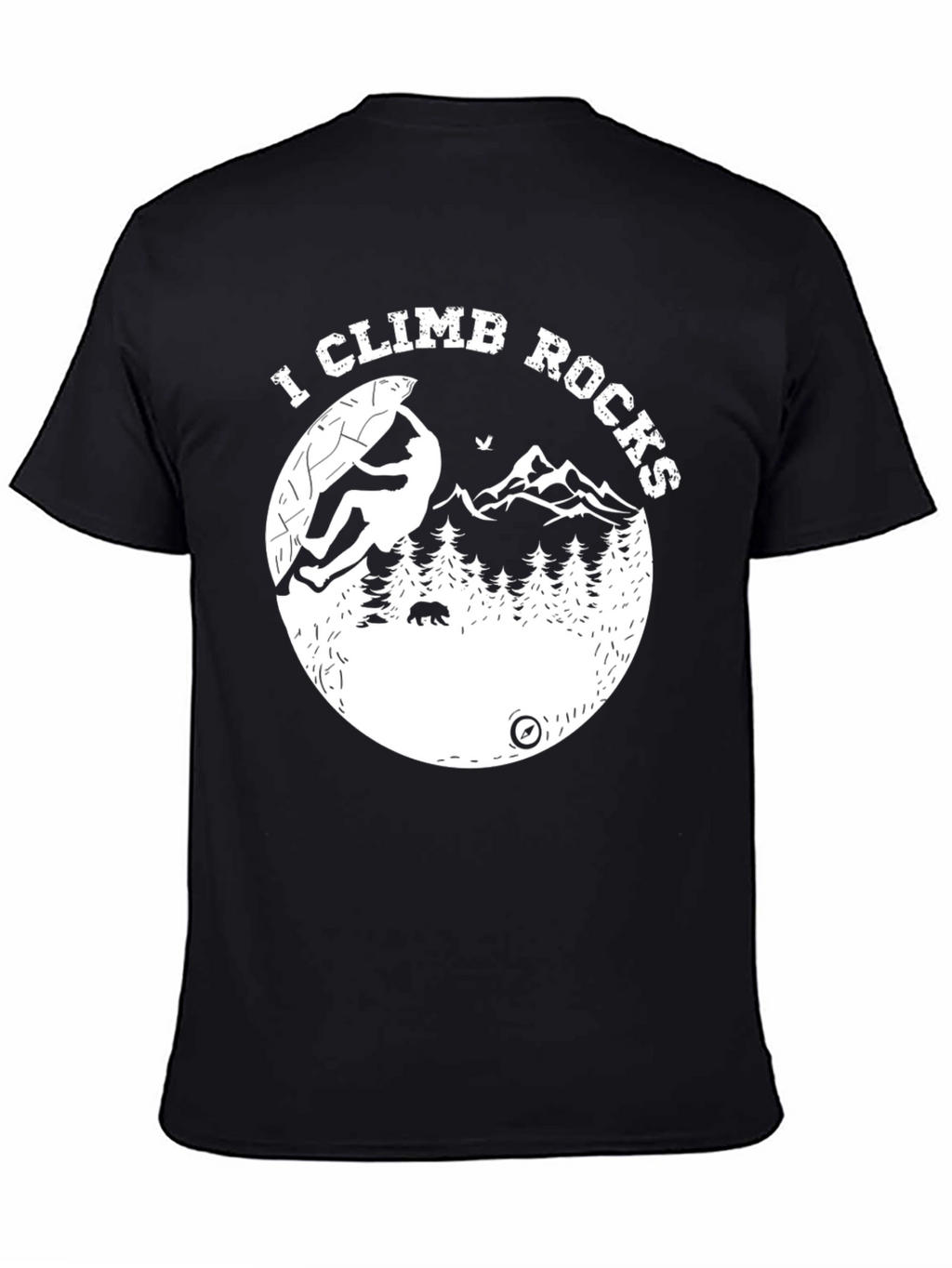 I Climb Rocks T-Shirt - Mountain Adventure Tee