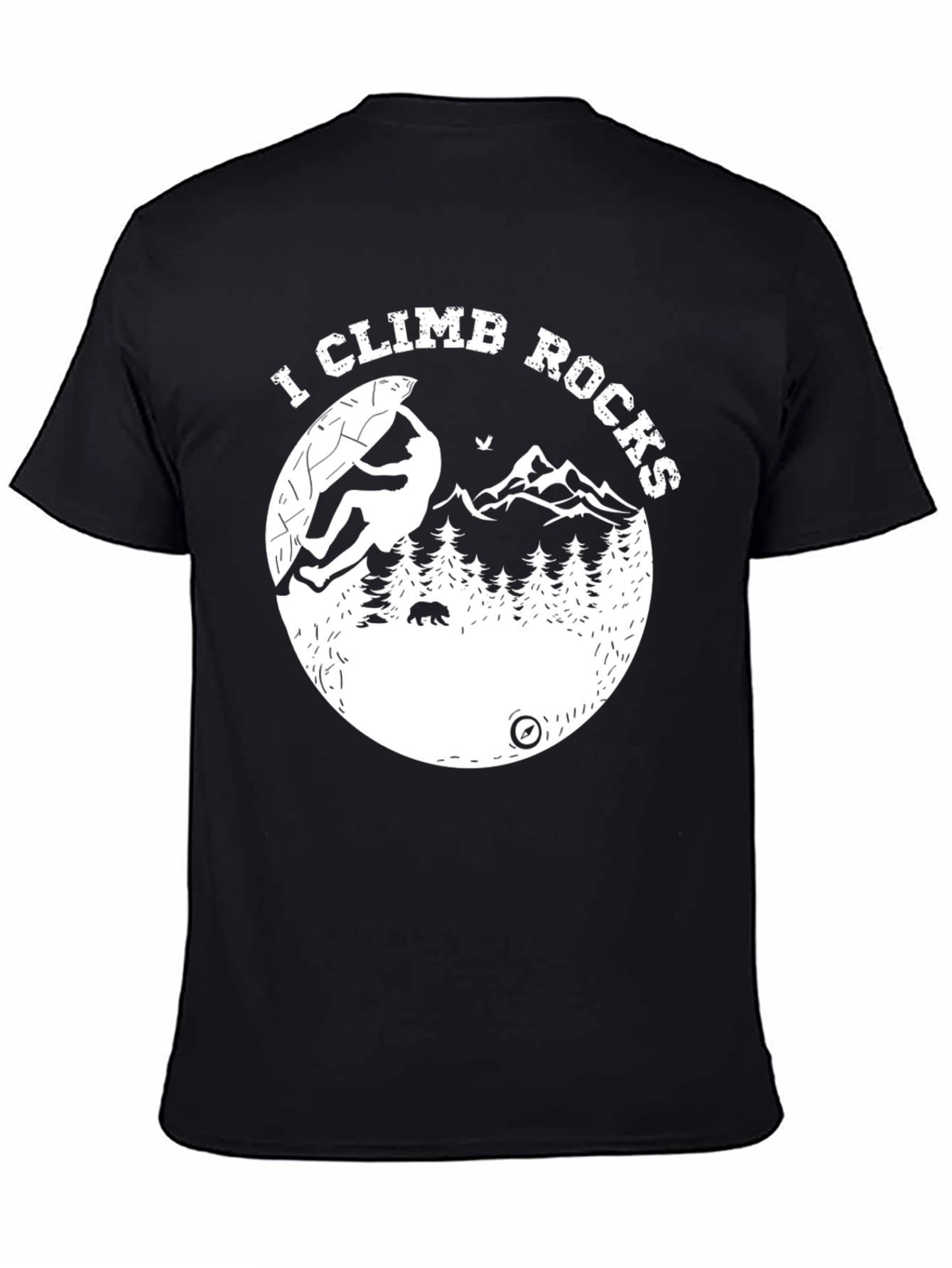 I Climb Rocks T-Shirt - Mountain Adventure Tee