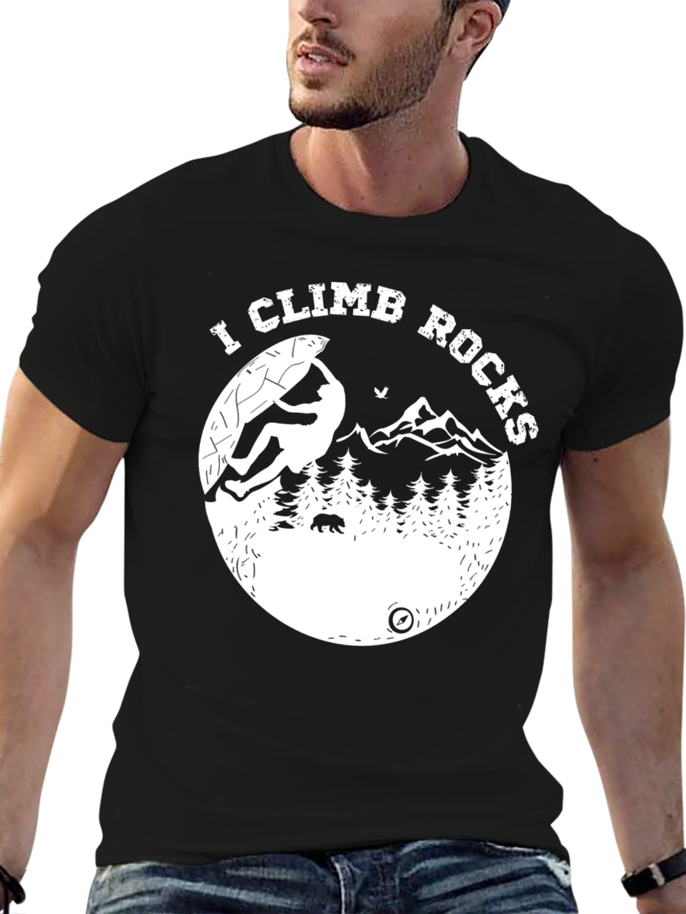 I Climb Rocks T-Shirt - Mountain Adventure Tee