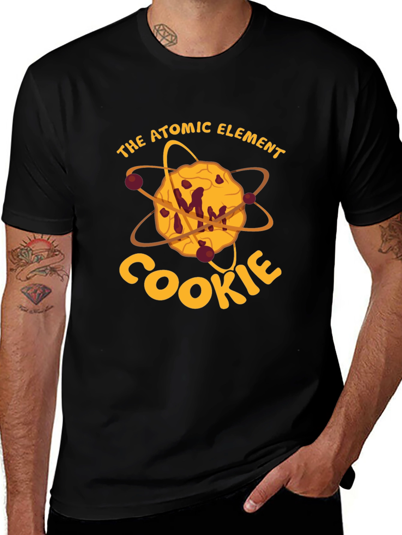 The Atomic Element Cookie Black T-Shirt