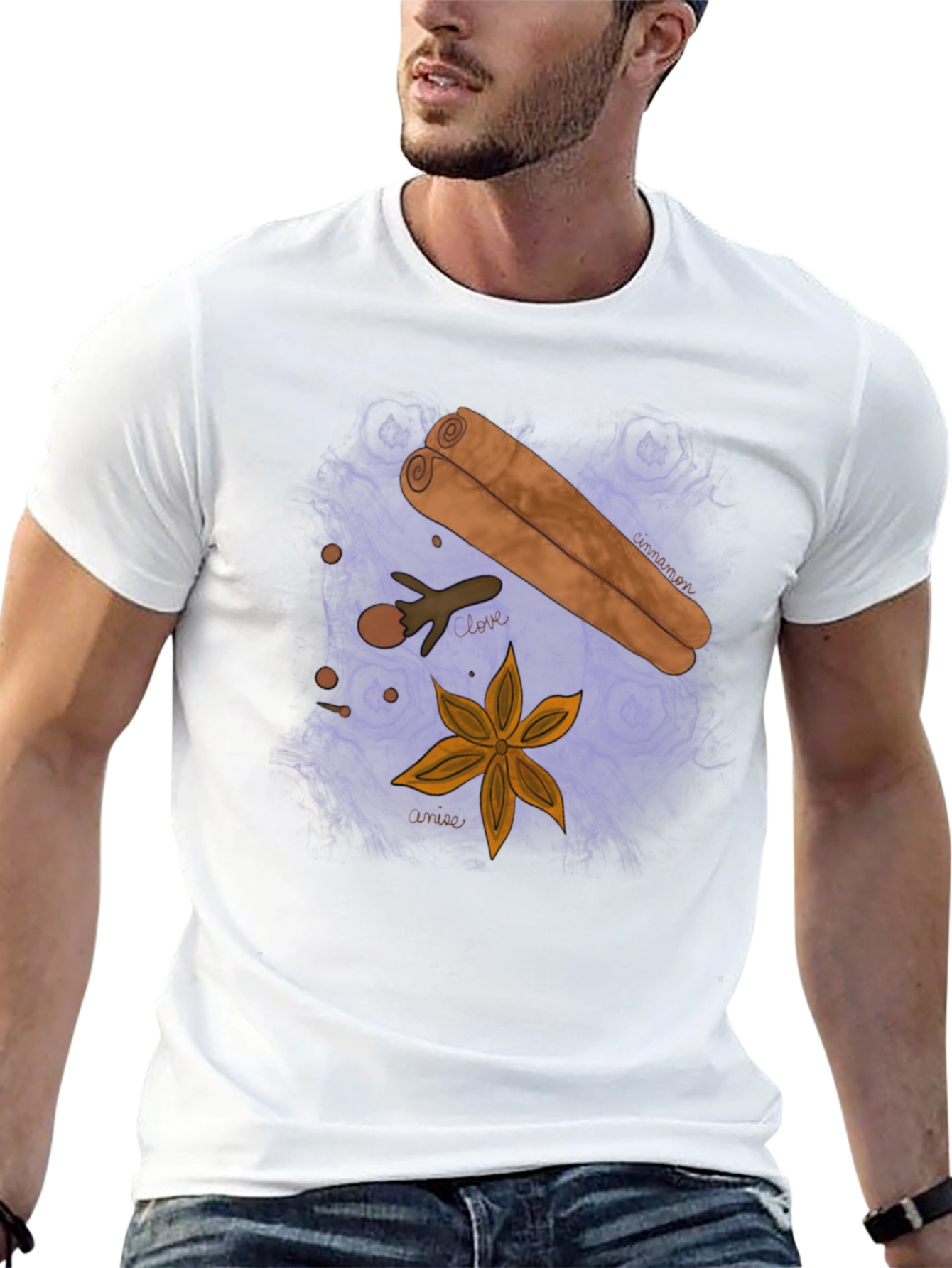 Spice Design Black T-Shirt