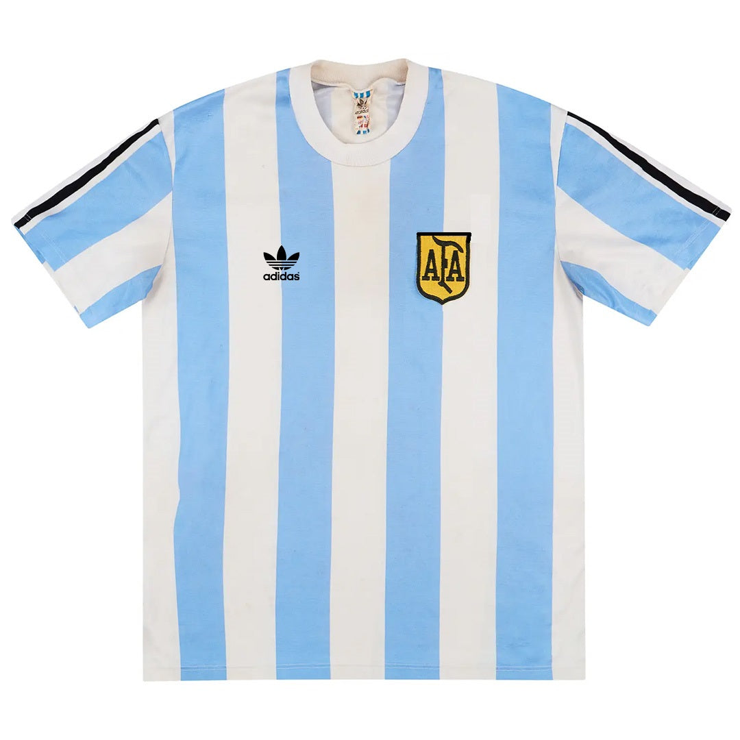 Retro Argentina Home Jersey World Cup 1978 Back