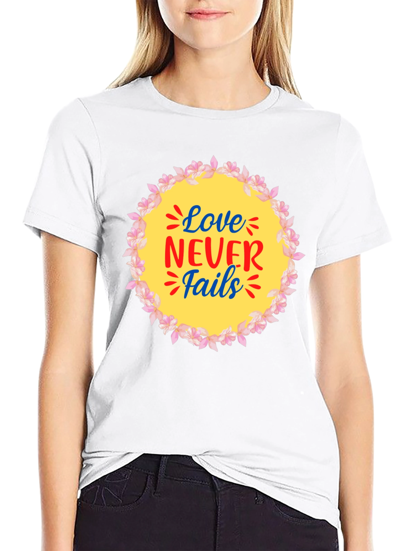 Love Never Fails Graphic T-Shirt