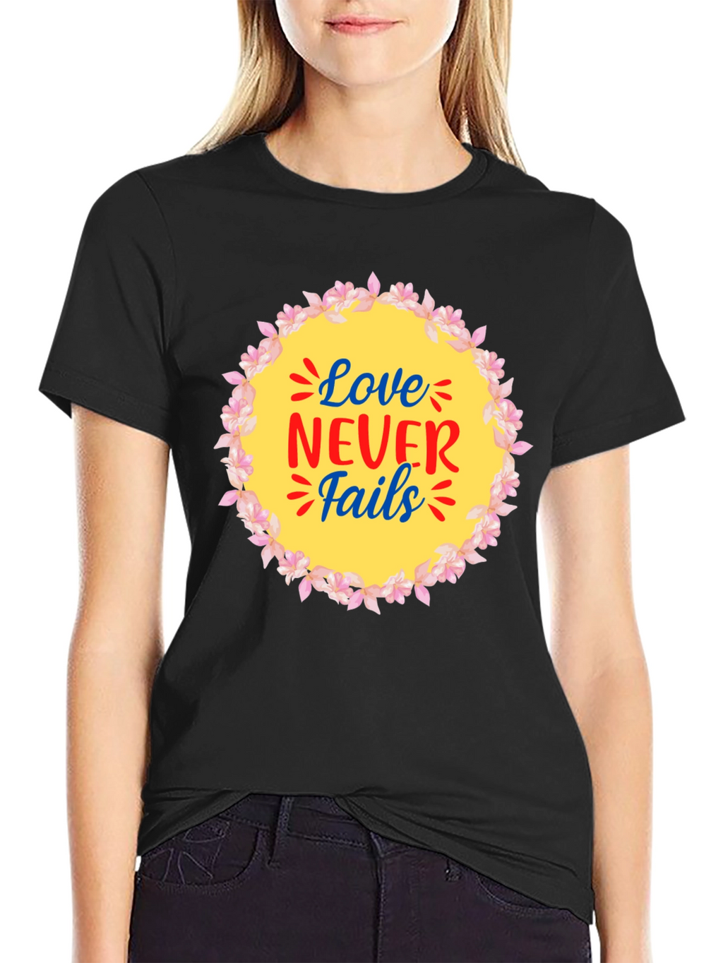 Love Never Fails Graphic T-Shirt