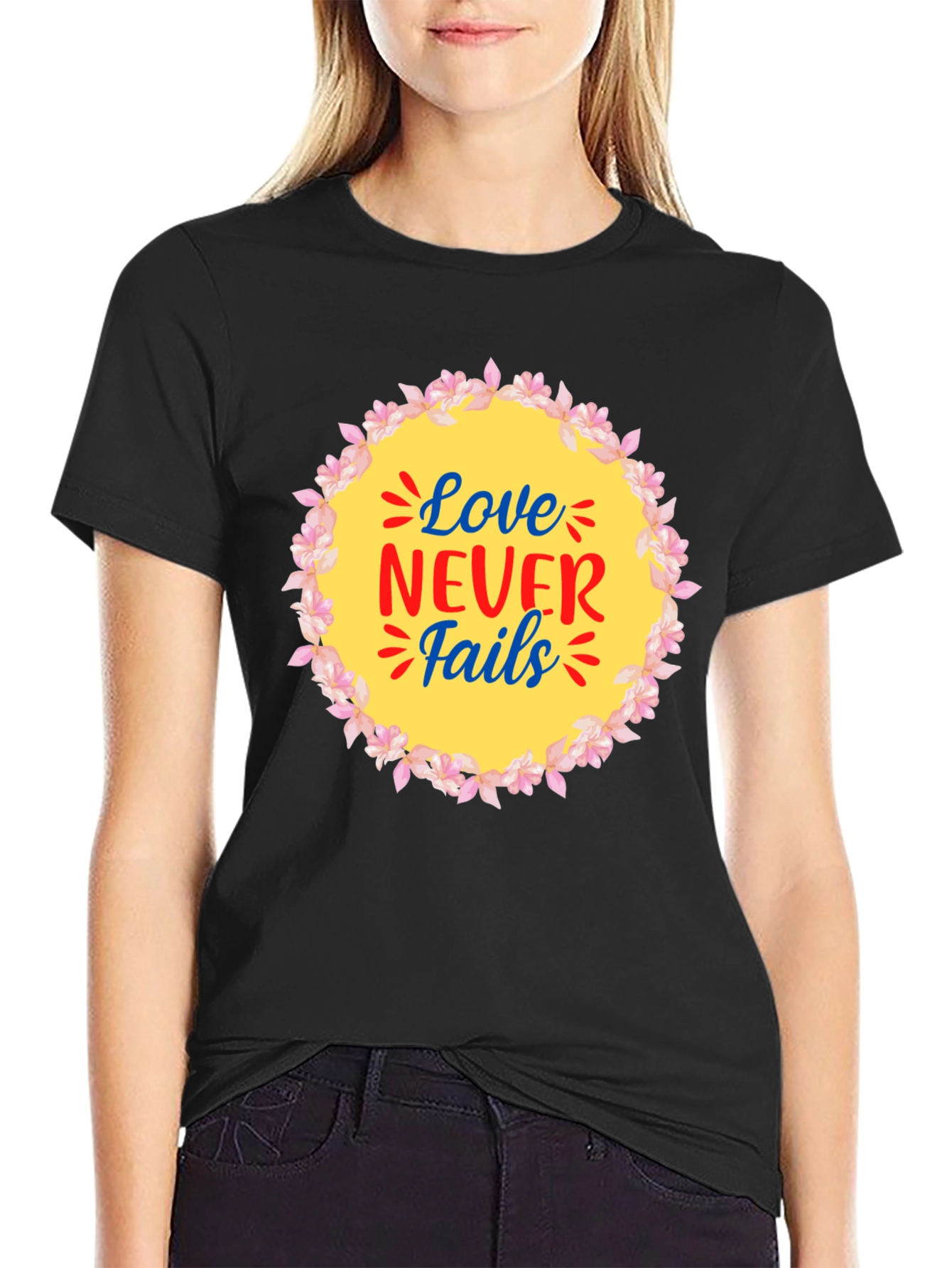 Love Never Fails Graphic T-Shirt