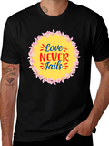 Love Never Fails Graphic T-Shirt