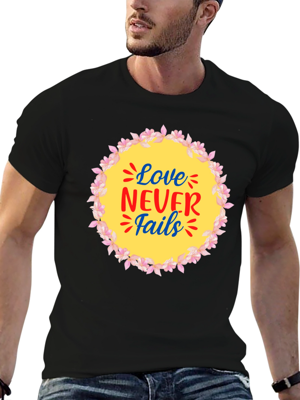 Love Never Fails Graphic T-Shirt