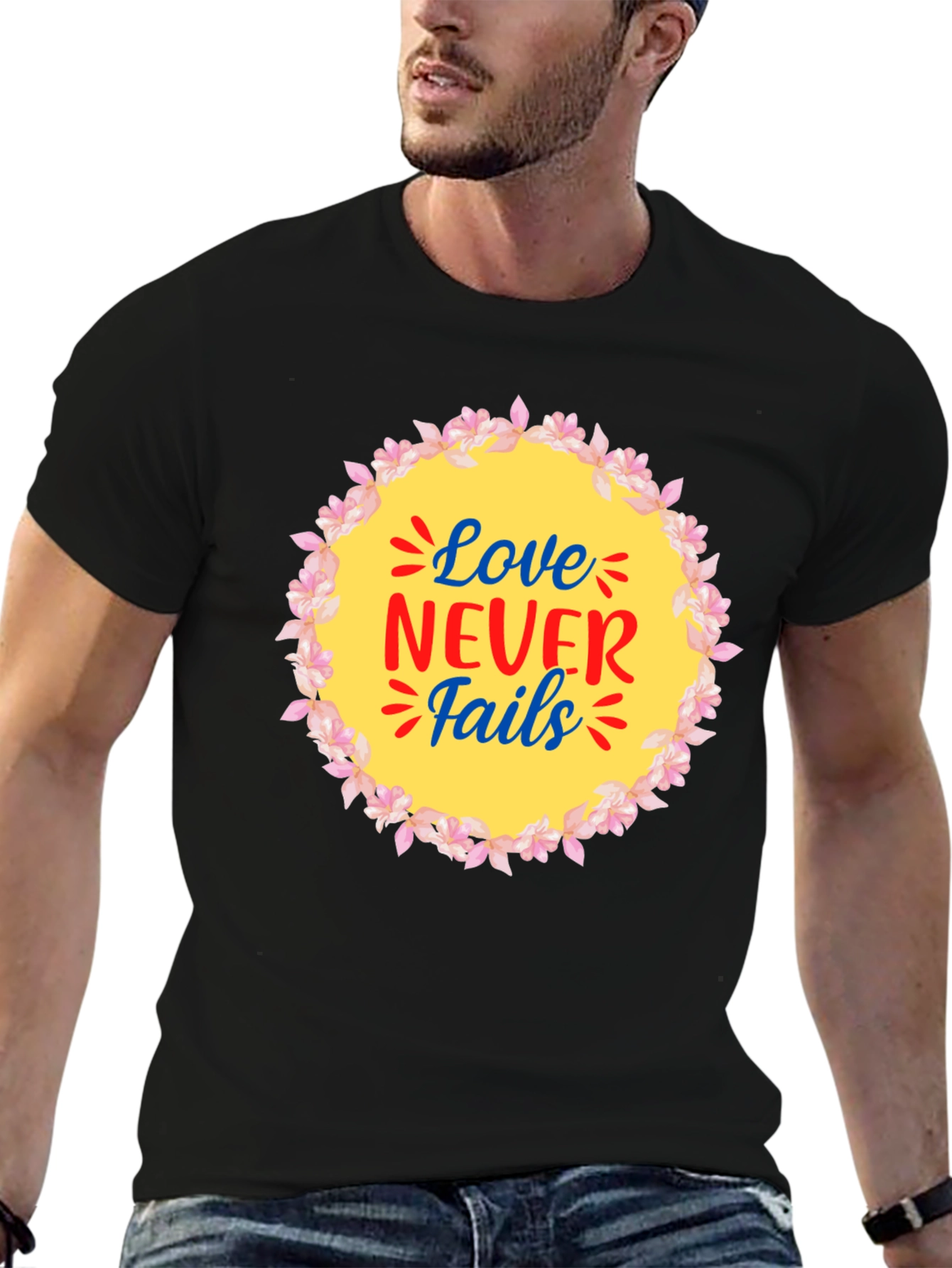 Love Never Fails Graphic T-Shirt