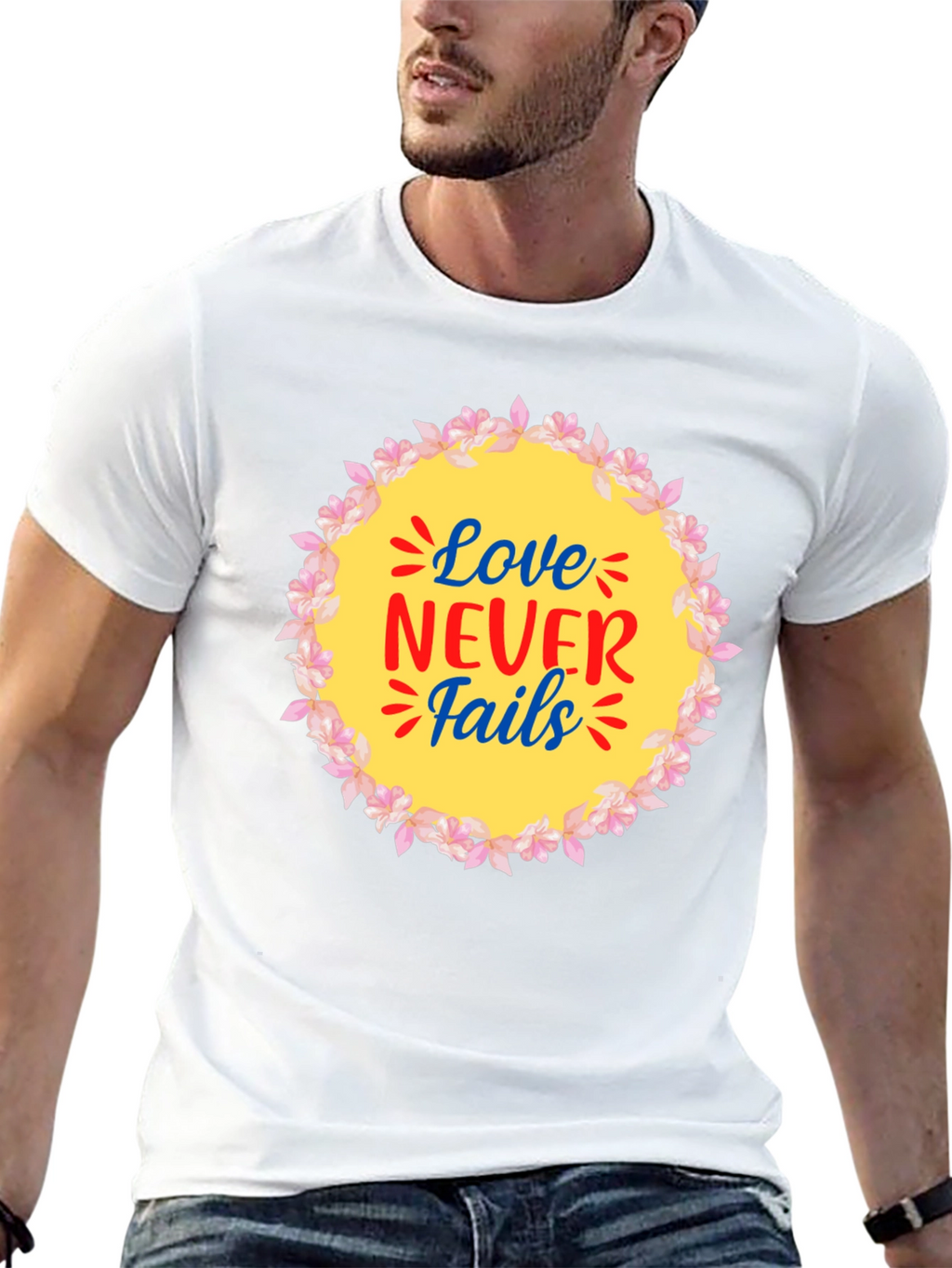 Love Never Fails Graphic T-Shirt