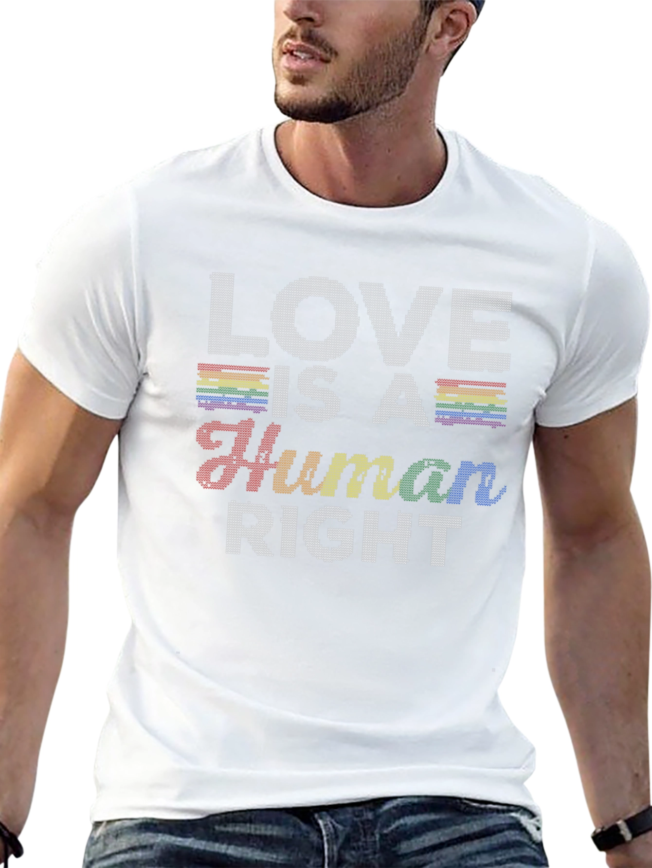 Love is a Human Right Graphic Tee