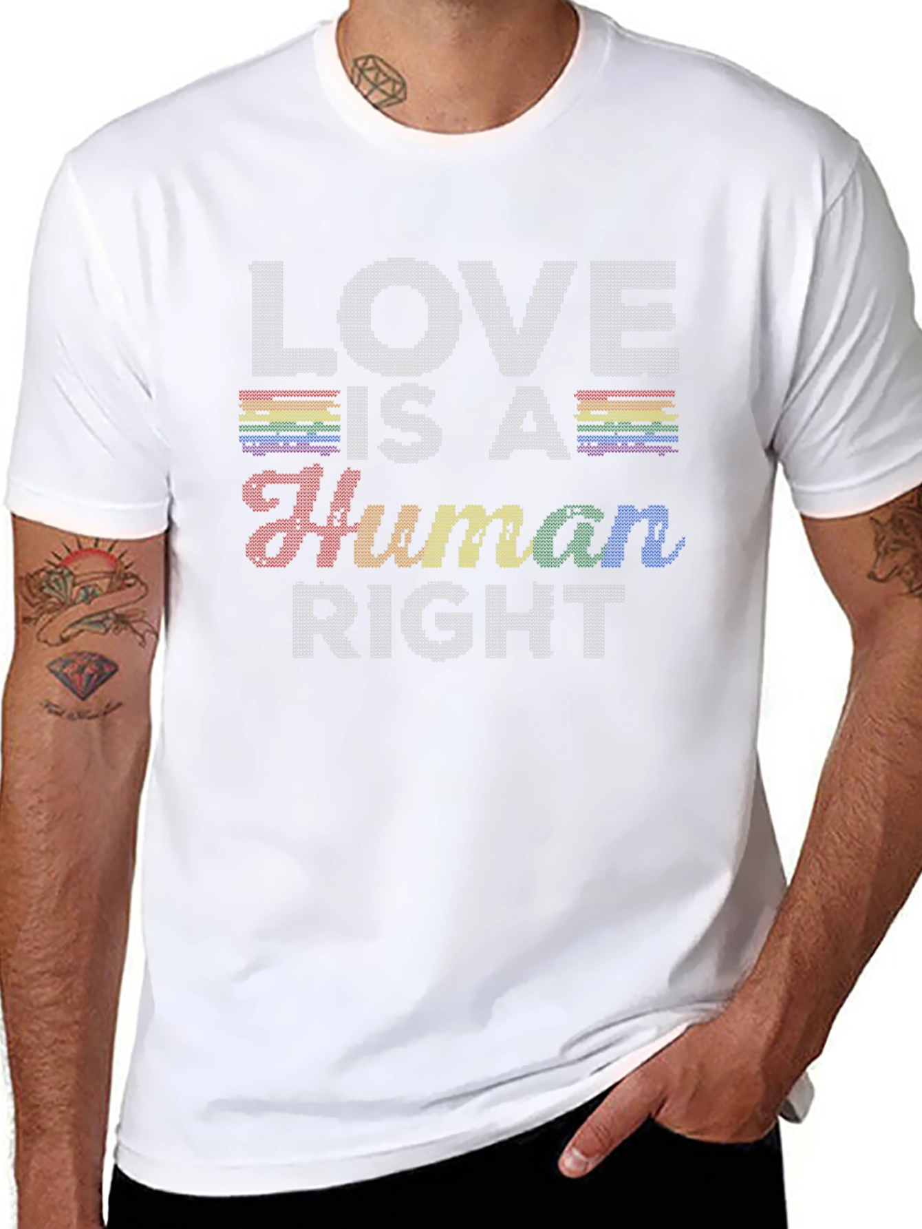 Love is a Human Right Graphic Tee