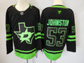 Men's Dallas Stars Wyatt Johnston #53 Black Player Game Jerseys