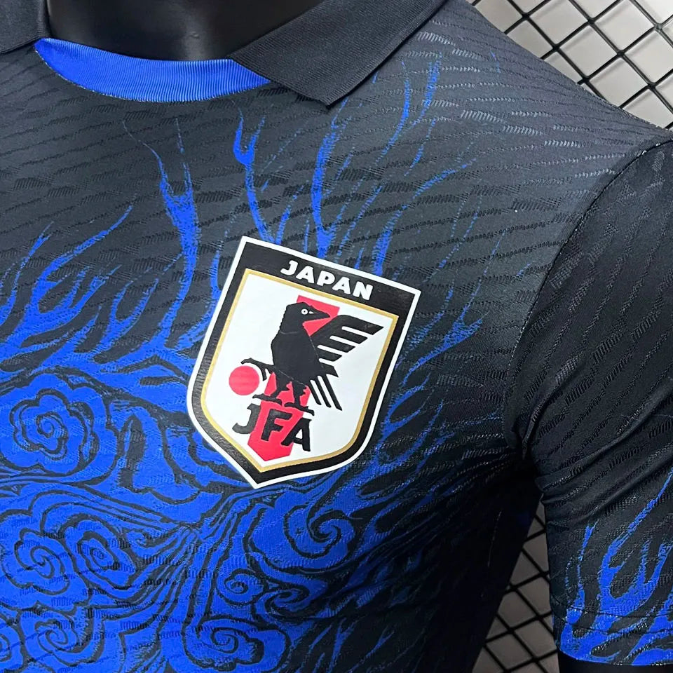 2024/25 Japan Y-3 Blue Player Version Jersey Detail 3